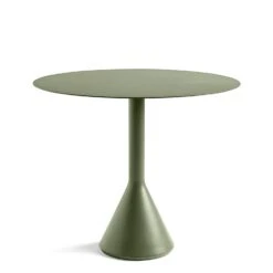 Hay Palissade Cone Tisch Ø90 Cm, Olive