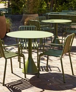Hay Palissade Cone Tisch Ø90 Cm, Olive -Hay || Brafab || FIAM Verkaufsgeschäft hay palissade cone tisch 90 cm 3