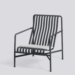 Hay Palissade Sitzkissen Liegestuhl Hoch / Niedrig, Sky Grey -Hay || Brafab || FIAM Verkaufsgeschäft hay palissade sitzkissen liegestuhl lang kurz 2