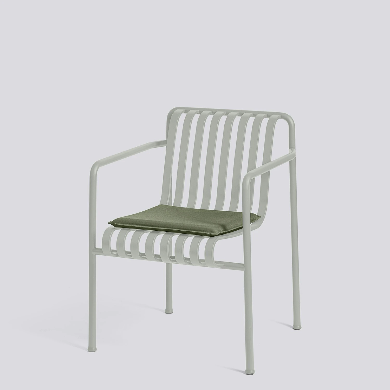 Hay Palissade Sitzkissen Stuhl / Lehnstuhl, Olive 4 Hay Palissade Sitzkissen Stuhl / Lehnstuhl, Olive – Bild 2