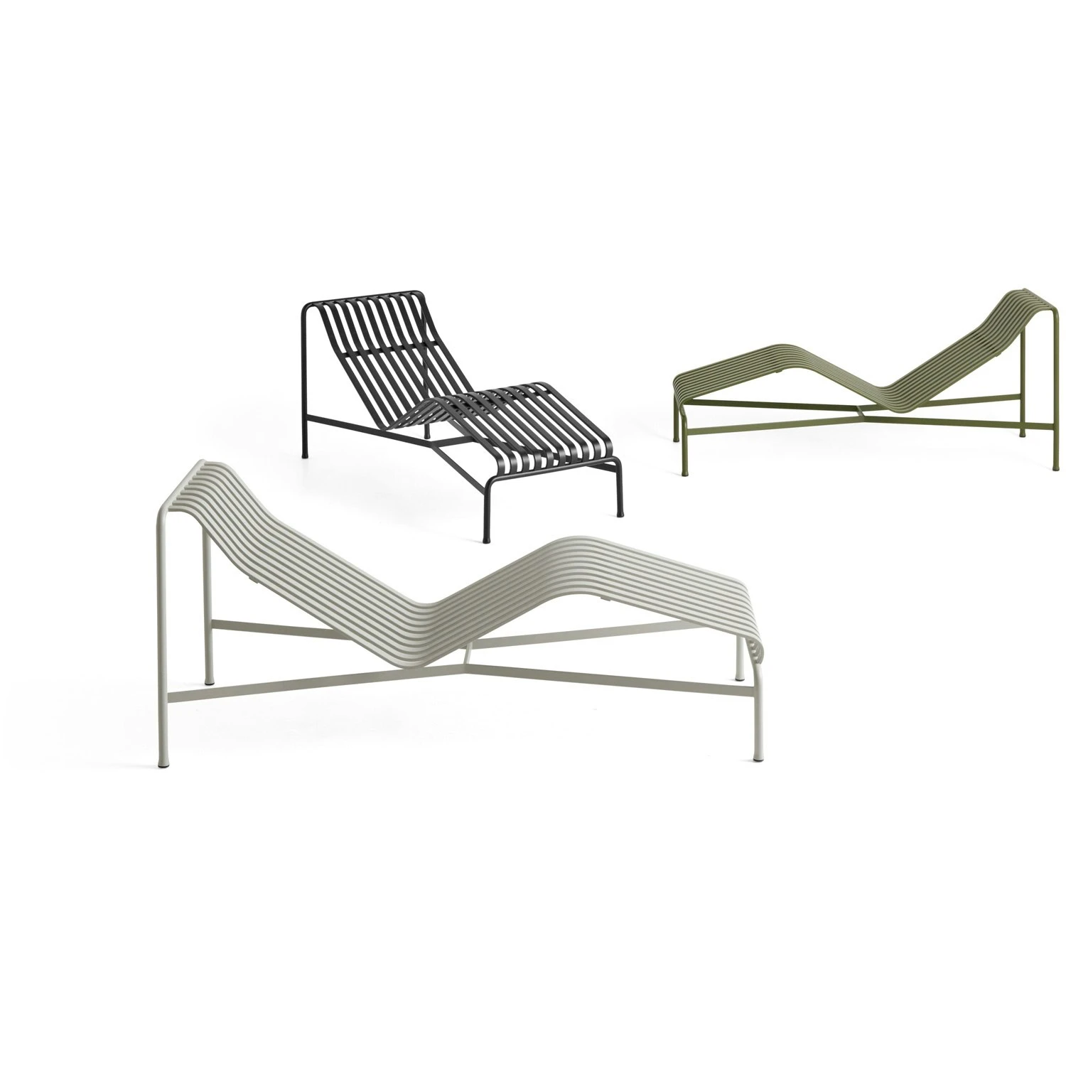 Hay Palissade Sonnenliege, Sky Grey 7 Hay Palissade Sonnenliege, Sky Grey – Bild 5