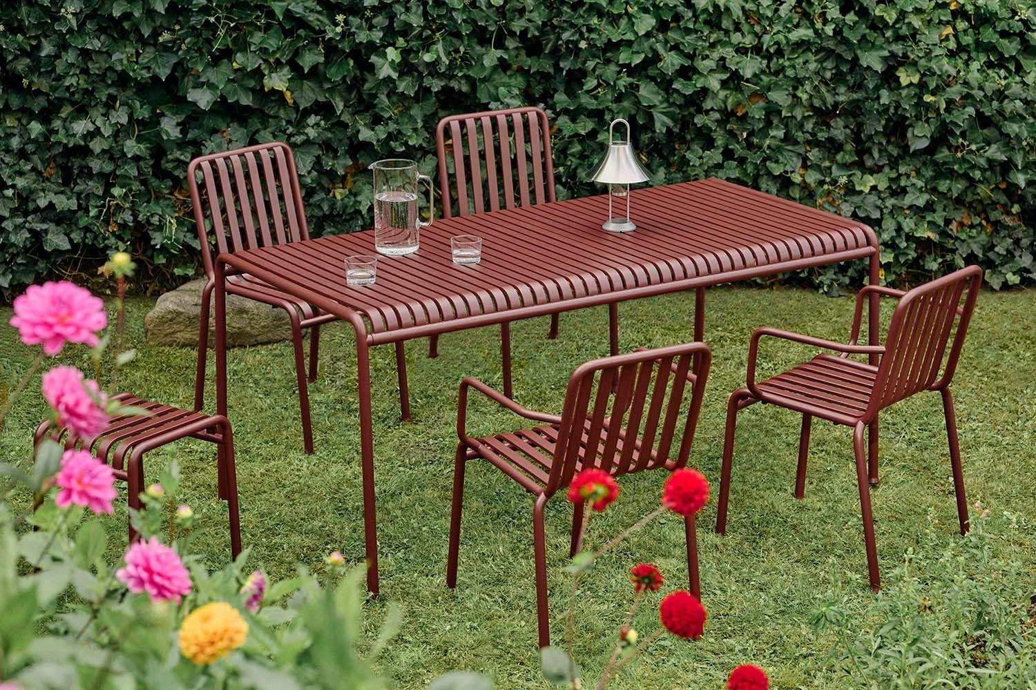 Hay Palissade Tisch 170x90 Cm, Grau 6 Hay Palissade Tisch 170x90 Cm, Grau – Bild 4