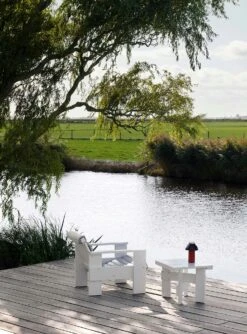 Hay Quilted Cushion Crate Lounge Chair- Sky Grey Loungesessel Sky Grey -Hay || Brafab || FIAM Verkaufsgeschäft hay quilted cushion crate lounge chair sky grey 3