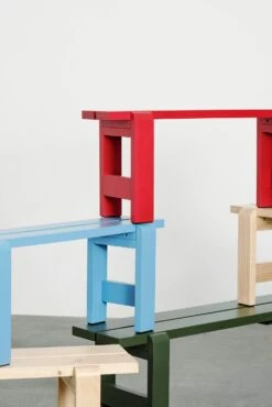 Hay Weekday Bank 23x140 Cm, Olive -Hay || Brafab || FIAM Verkaufsgeschäft hay weekday bench l111 water based pinewood 36