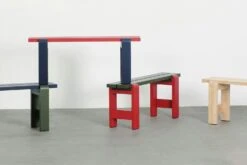 Hay Weekday Bank 23x111 Cm, Steel Blue/Weinrot 12 Hay Weekday Bank 23x111 Cm, Steel Blue/Weinrot -Hay || Brafab || FIAM Verkaufsgeschäft hay weekday bench l111 water based pinewood 51