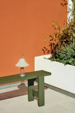 Hay Weekday Bank 23x111 Cm, Olive -Hay || Brafab || FIAM Verkaufsgeschäft hay weekday bench l111 water based pinewood 9