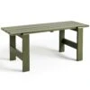 Hay Weekday Tisch 66x180 Cm, Olive -Hay || Brafab || FIAM Verkaufsgeschäft hay weekday table pinewood 2