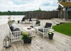 Gotland Loungetisch 60x120 Cm, Weiß -Hay || Brafab || FIAM Verkaufsgeschäft hillerstorp gotland lounge bord 60x120 cm vitt 5