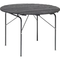 Sandhamn Tisch Ø100 Cm, Schwarz/Orkangrau