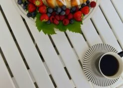 Sandhamn Tisch Ø100 Cm, Weiß 11 Sandhamn Tisch Ø100 Cm, Weiß -Hay || Brafab || FIAM Verkaufsgeschäft hillerstorp sandhamn bord 100 cm fallbart stal vit 5