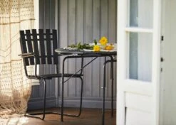 Sandhamn Stühle 4-er Set, Schwarz/Orkangrau -Hay || Brafab || FIAM Verkaufsgeschäft hillerstorp sandhamn stol stal vit 4 pack 8