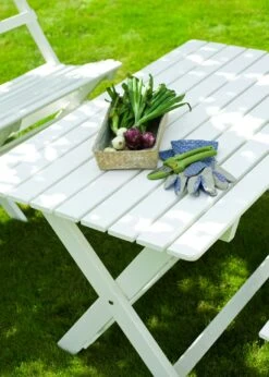 Torpet Tischgarnitur 4 Sitzplätze, Weiß 11 Torpet Tischgarnitur 4 Sitzplätze, Weiß -Hay || Brafab || FIAM Verkaufsgeschäft hillerstorp torpet tischgarnitur 4 sitzplatze 6