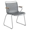 Click Dining Chair, Dark Grey/Grey -Hay || Brafab || FIAM Verkaufsgeschäft houe click dining chair 11