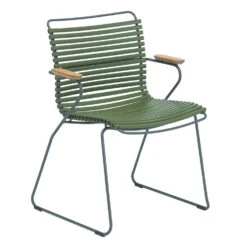 Click Dining Chair, Olive Green/Grey