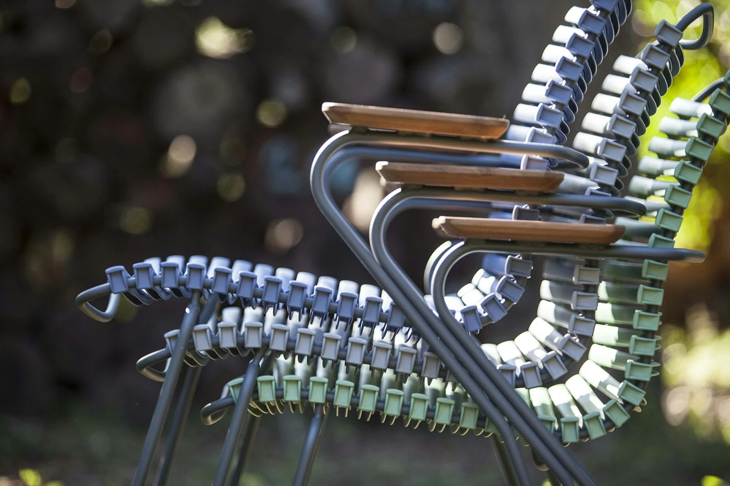 Click Dining Chair, Dusty Light Blue/Grey 4 Click Dining Chair, Dusty Light Blue/Grey – Bild 2