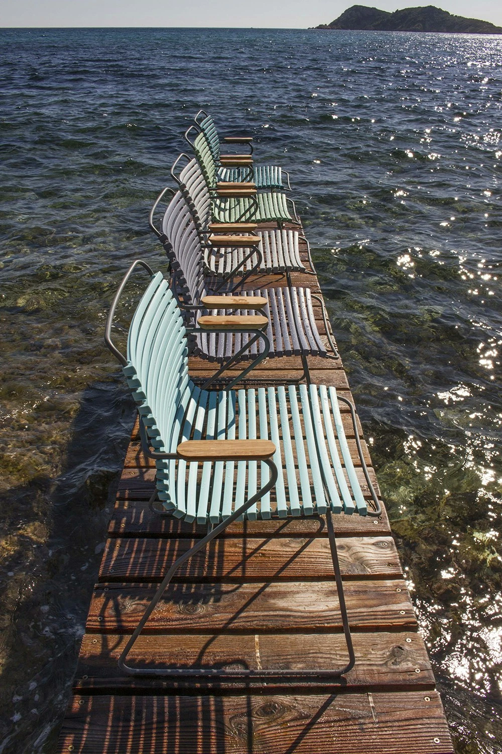 Click Dining Chair, Dusty Light Blue/Grey 6 Click Dining Chair, Dusty Light Blue/Grey – Bild 4