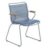 Click Dining Chair, Pigeon Blue/Grey -Hay || Brafab || FIAM Verkaufsgeschäft houe click dining chair 24