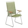 Click Position Dining Chair, Olive Green/Grey -Hay || Brafab || FIAM Verkaufsgeschäft houe click position dining chair 9