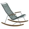 Click Rocking Chair, Pine Green/Grey -Hay || Brafab || FIAM Verkaufsgeschäft houe click rocking chair 1