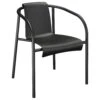 NAMI Stuhl Mit Armlehne, Schwarz -Hay || Brafab || FIAM Verkaufsgeschäft houe nami dining chair with armrest monoolive green 2