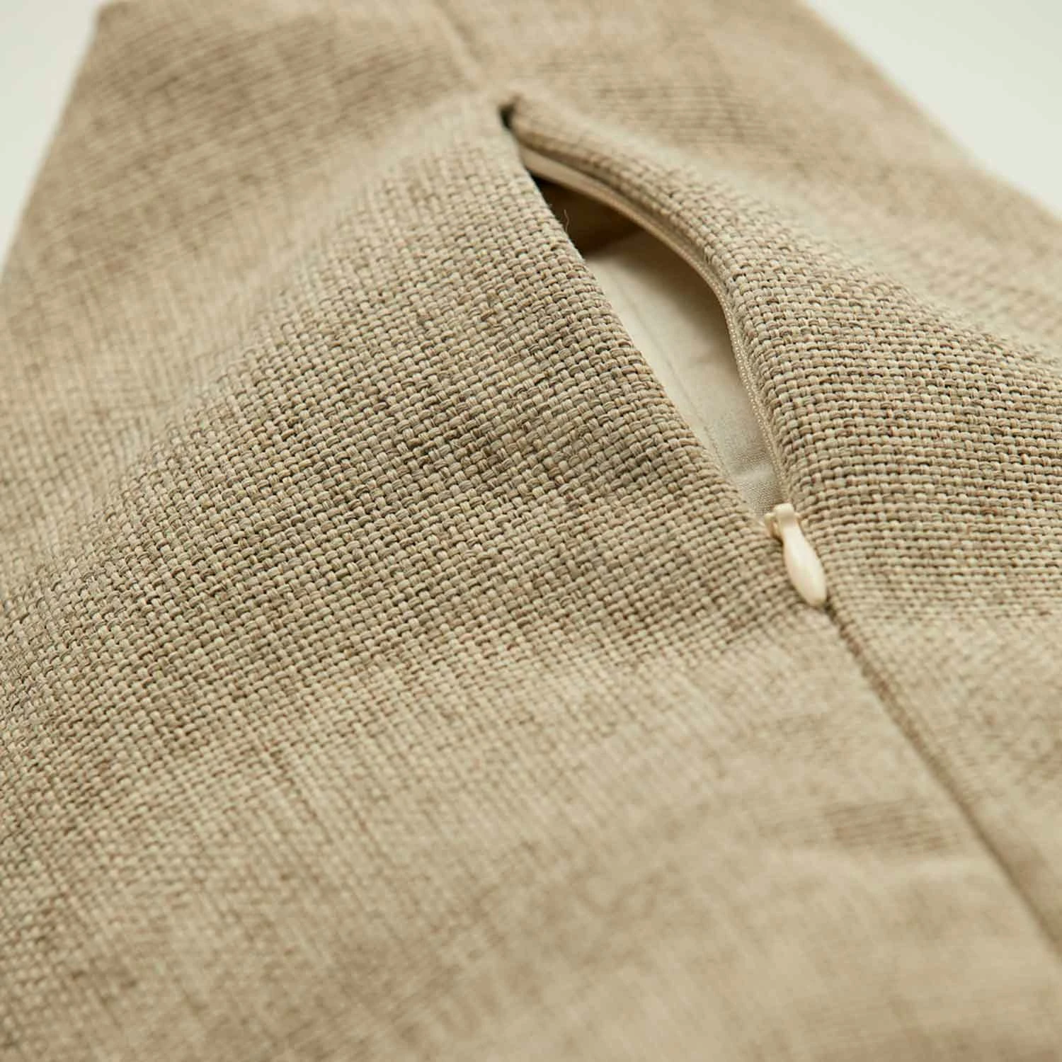 House Doctor Fine Kissen Sand, 55x68 Cm 4 House Doctor Fine Kissen Sand, 55x68 Cm – Bild 2