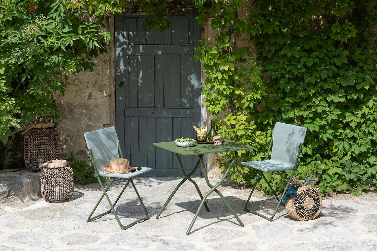 Lafuma Balcony II Colorblock Tisch 64x70 Cm, Moss 8 Lafuma Balcony II Colorblock Tisch 64x70 Cm, Moss – Bild 6