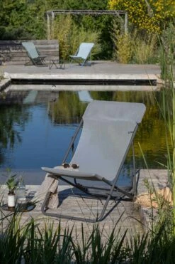 Lafuma Maxi Transat Colorblock Batyline® Iso Liegestuhl, Terre -Hay || Brafab || FIAM Verkaufsgeschäft lafuma maxi transat liegestuhl papagueno 29