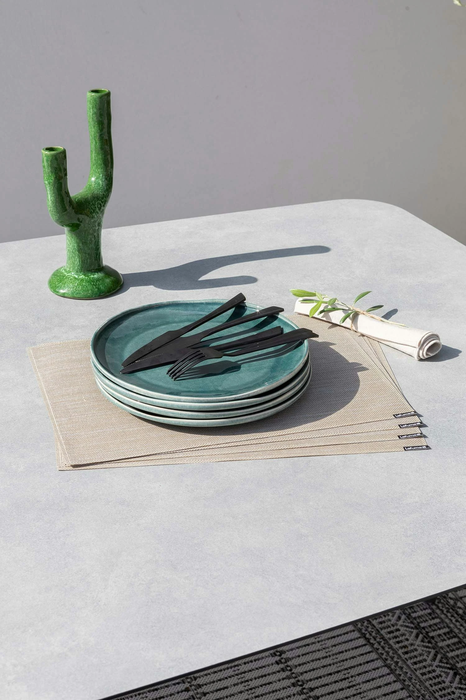 Lafuma Oron Tisch Aluminium, M 100x170-205 Cm, Titan / Ciment 7 Lafuma Oron Tisch Aluminium, M 100x170-205 Cm, Titan / Ciment – Bild 5