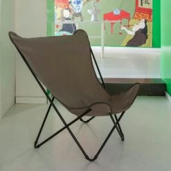 Lafuma POP UP XL Liegestuhl, Grau/Schwarz -Hay || Brafab || FIAM Verkaufsgeschäft lafuma pop up xl liegestuhl 2