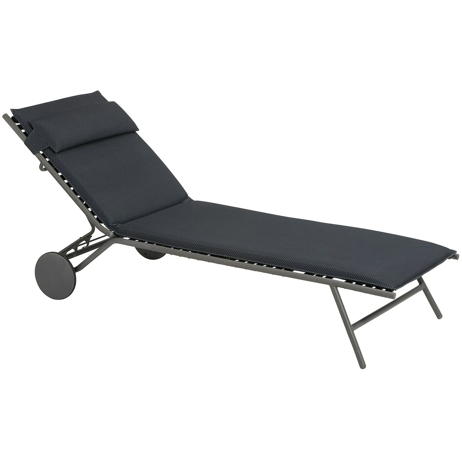 Lafuma Miami II BeComfort® Sonnenliege, Dunkelgrau 3 Lafuma Miami II BeComfort® Sonnenliege, Dunkelgrau