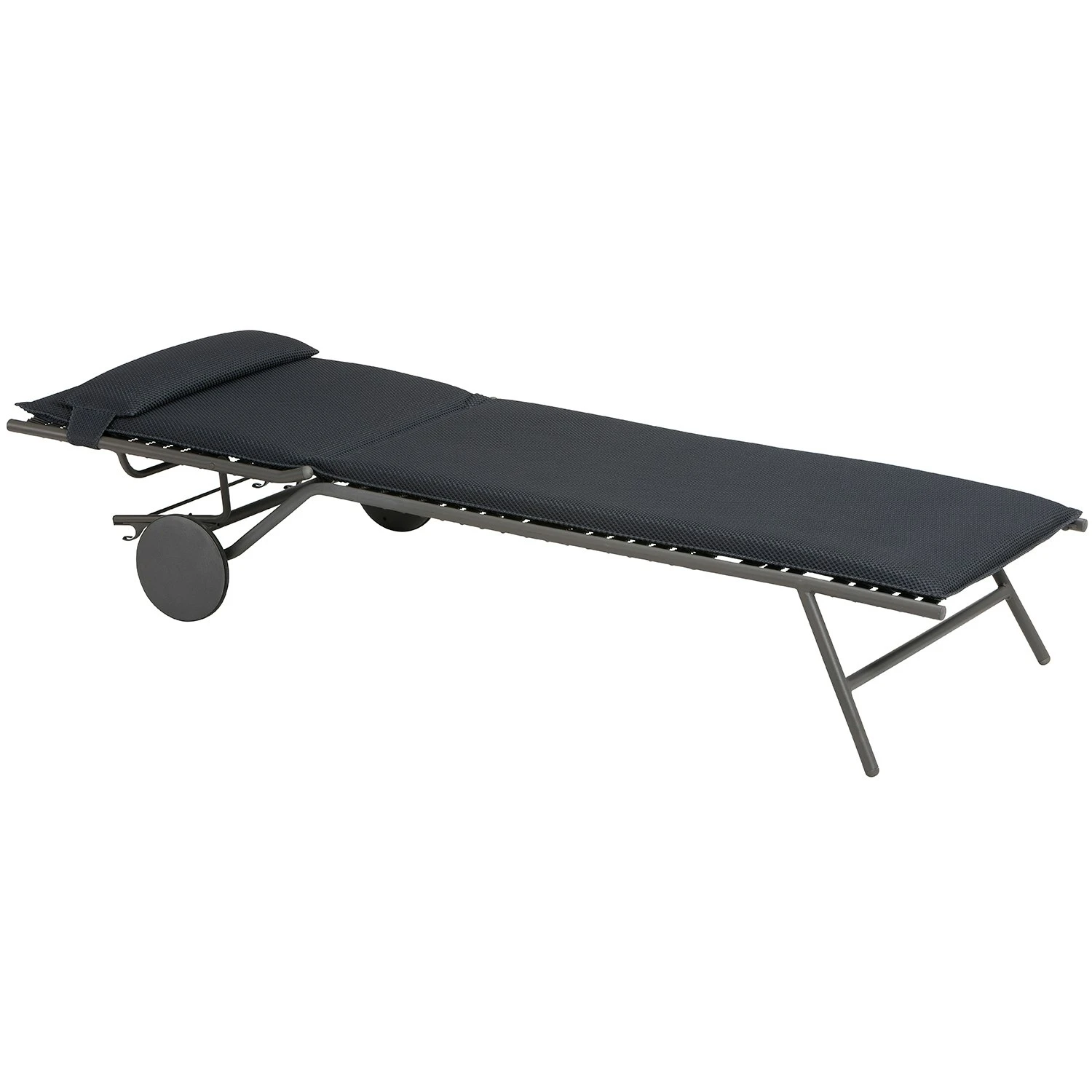 Lafuma Miami II BeComfort® Sonnenliege, Dunkelgrau 6 Lafuma Miami II BeComfort® Sonnenliege, Dunkelgrau – Bild 4