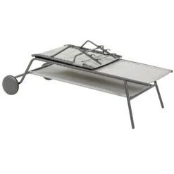 Lafuma Miami Batyline® Duo Hohe Sonnenliege, Galet -Hay || Brafab || FIAM Verkaufsgeschäft lafuma sunbed miami high duo galet titane 4