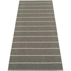 Carl Rug 70x180 Cm, Black/Charcoal -Hay || Brafab || FIAM Verkaufsgeschäft pappelina carl rug black charcoal 4