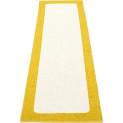Ilda Teppich 70x240 Cm, Mustard / Vanilla