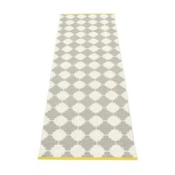 Marre Matte 70x225 Cm, Warm Grey/Vanilla/Mustard