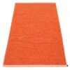 Mono Matte 85x160cm, Pale Orange/Coral Red