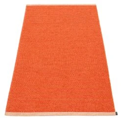 Mono Matte 85x160cm, Pale Orange/Coral Red