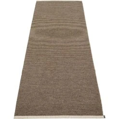 Mono Teppich Dark Brown/ Dark Linen, 85x260 Cm