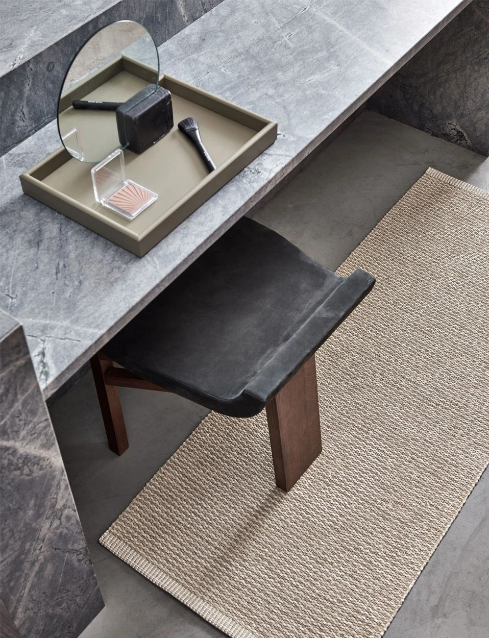 Mono Teppich Sand/ Cream, 180x220 Cm 4 Mono Teppich Sand/ Cream, 180x220 Cm – Bild 2