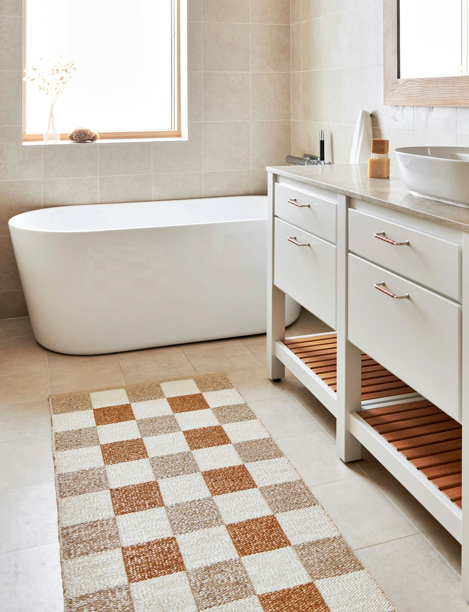 Pix Teppich Beige / Vanilla / Ochre, 70x240 Cm 4 Pix Teppich Beige / Vanilla / Ochre, 70x240 Cm – Bild 2