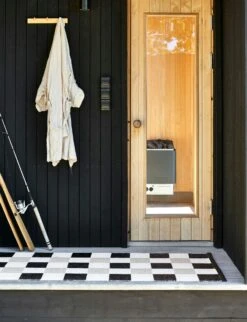 Pix Teppich Schwarz / Vanilla / Beige, 70x300 Cm -Hay || Brafab || FIAM Verkaufsgeschäft pappelina pix rug black vanilla beige 2 1