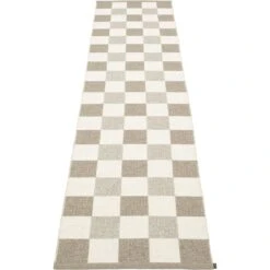 Pix Rug Dark Linen / Vanilla / Linen, 70x300 Cm