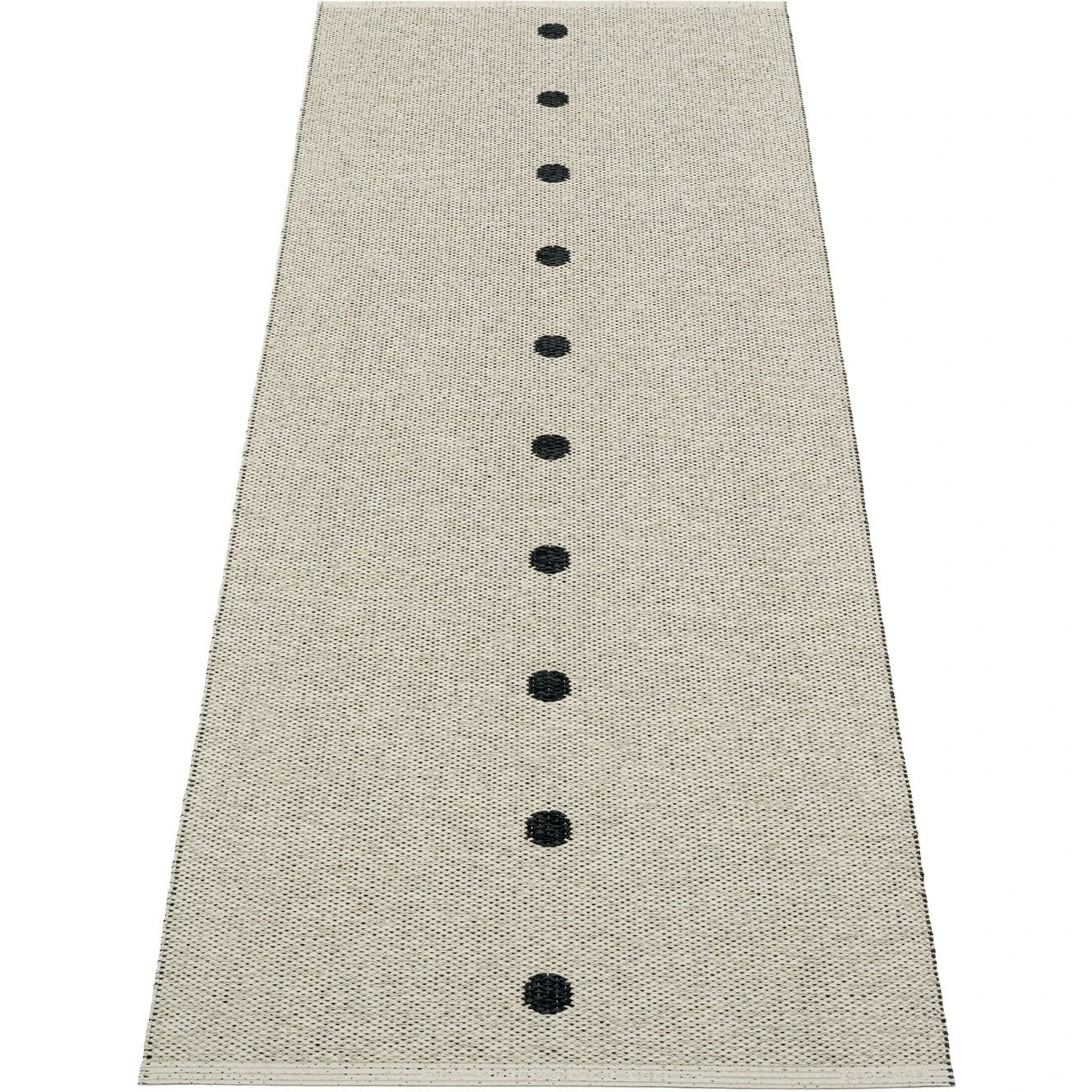 Peg Rug 70x200 Cm, Black/Lin 4 Peg Rug 70x200 Cm, Black/Lin – Bild 2