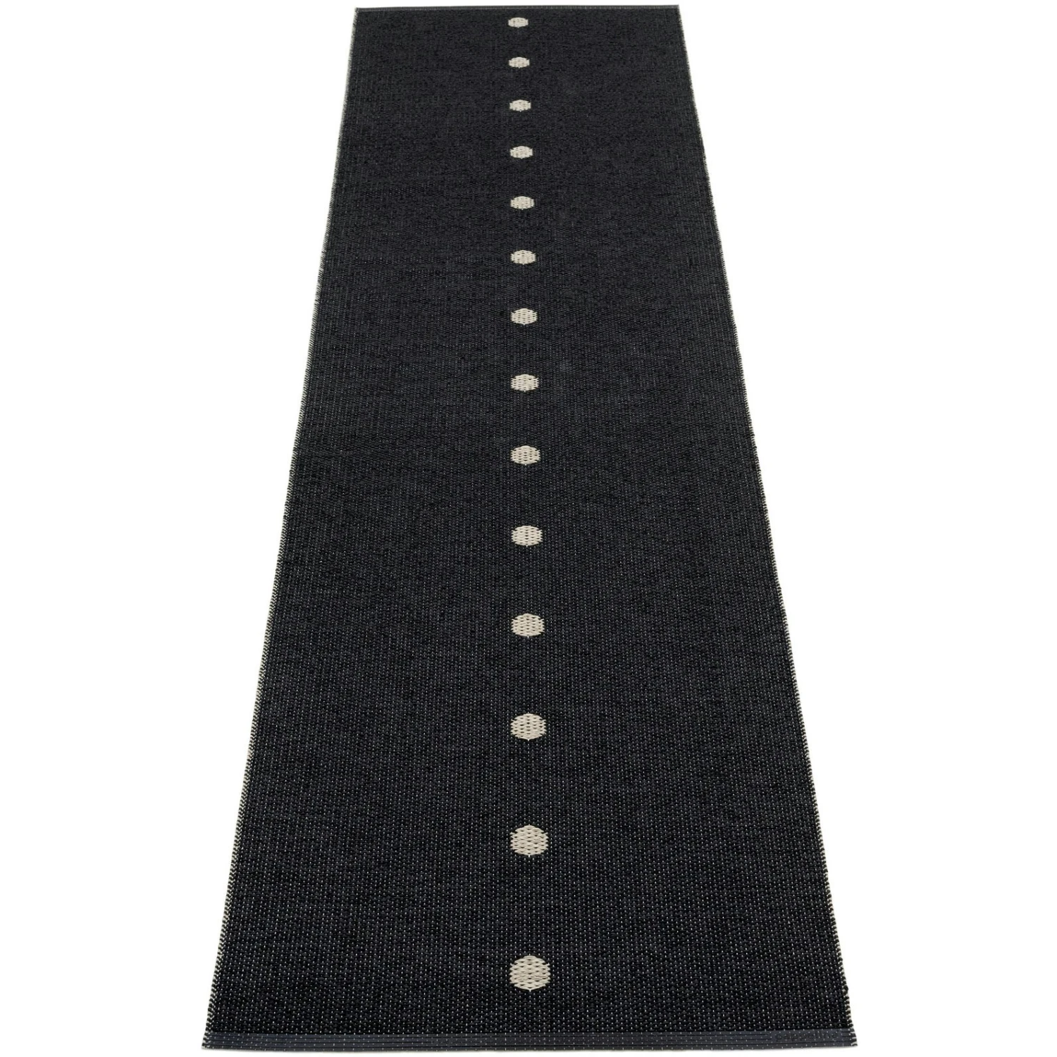 Peg Rug 70x280 Cm, Black/Lin 3 Peg Rug 70x280 Cm, Black/Lin
