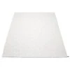 Svea Matte 180x260 Cm, Metallic White/White