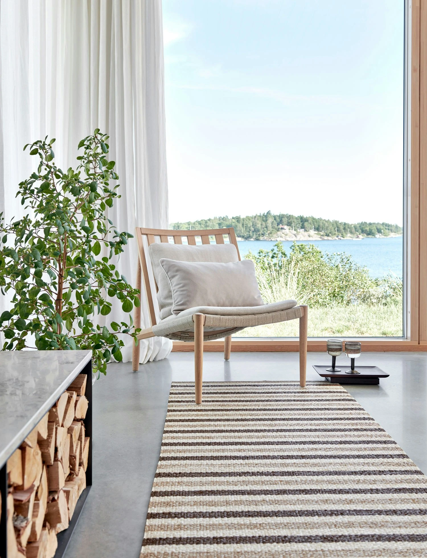 Teo Teppich Braun / Beige / Vanilla, 70x240 Cm 4 Teo Teppich Braun / Beige / Vanilla, 70x240 Cm – Bild 2