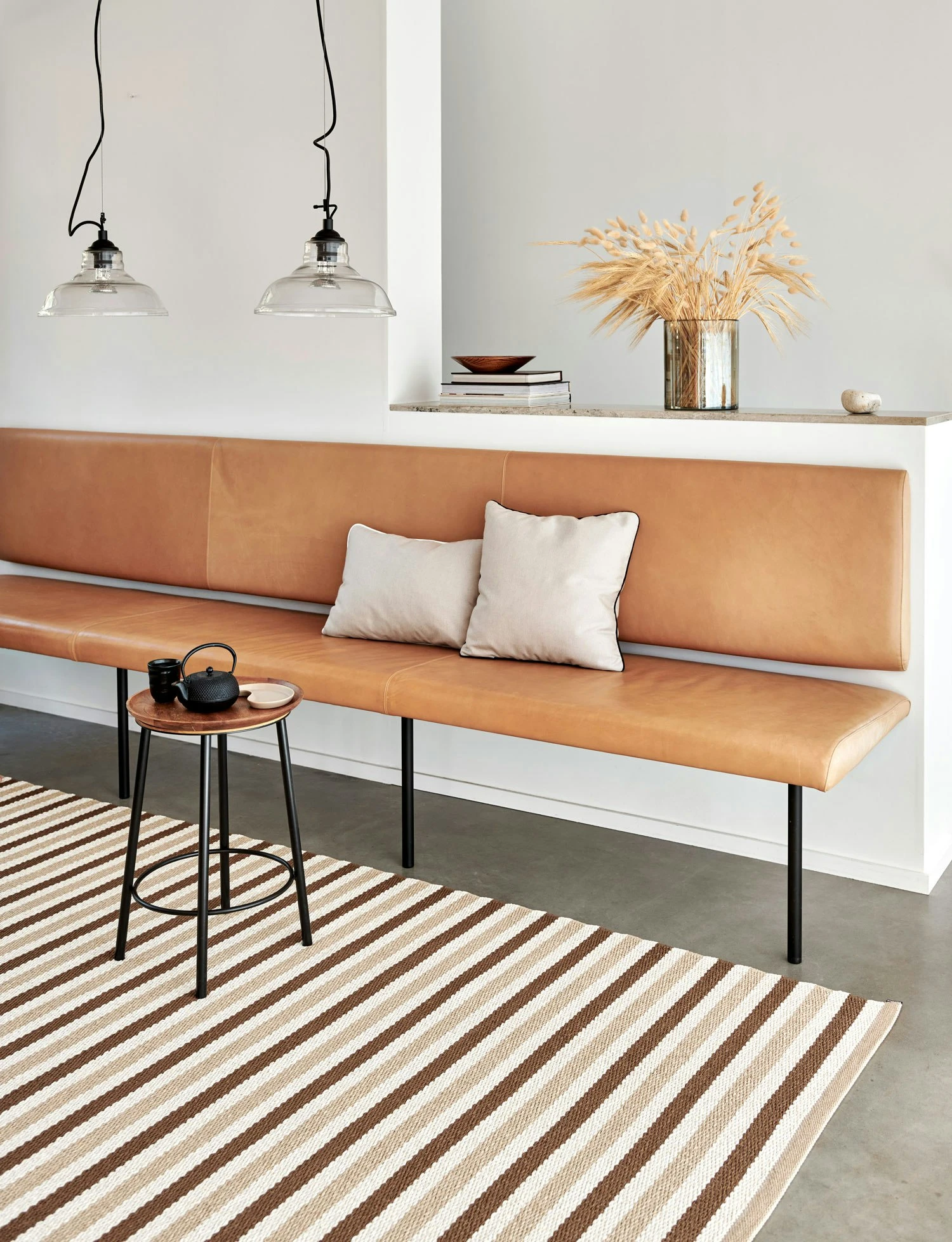 Teo Teppich Braun / Beige / Vanilla, 70x240 Cm 5 Teo Teppich Braun / Beige / Vanilla, 70x240 Cm – Bild 3