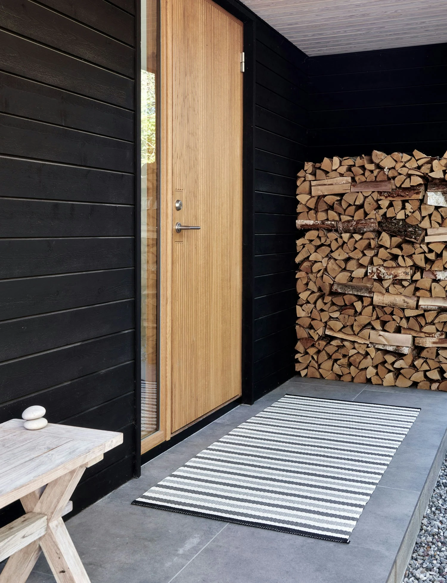 Teo Teppich Warmes Grau / Charcoal / Vanilla, 70x240 Cm 5 Teo Teppich Warmes Grau / Charcoal / Vanilla, 70x240 Cm – Bild 3