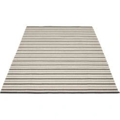 Teo Teppich Warmes Grau / Charcoal / Vanilla, 140x200 Cm