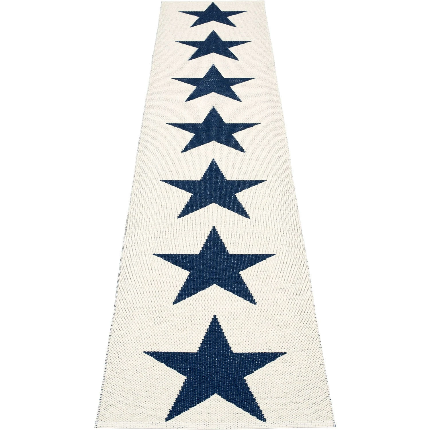 Viggo One Teppich Dark Blue/ Vanilla, 70x350 Cm 4 Viggo One Teppich Dark Blue/ Vanilla, 70x350 Cm – Bild 2